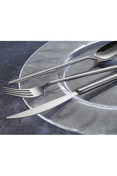 Lugga Nisan Dinner Fork Spoon Knife Set 18 Pieces