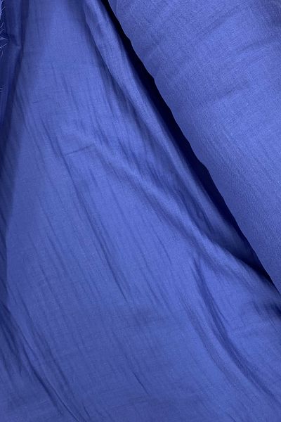 Mu Art Multi-Purpose Muslin Cotton Baby Blanket and Blanket Fabric Muslin Cloth Indigo 89