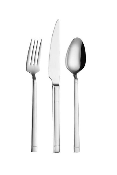 Lugga Sıla Food Fork Spoon Knife Set 18 Pieces