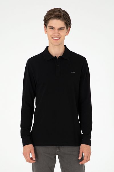 U.S. Polo Assn. Men's Black Basic Sweatshirt 50295169 -Vr046