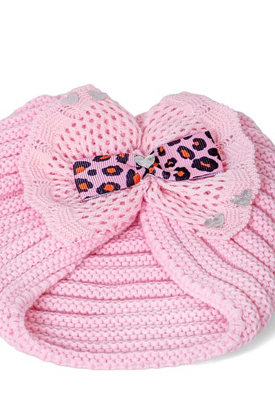 Eke Tekstil Girl's Bow Scarf Beret