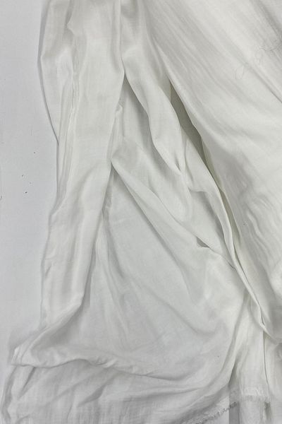 Mu Art Multi-Purpose Muslin Cotton Baby Blanket and Blanket Fabric Muslin Cloth Off White 11