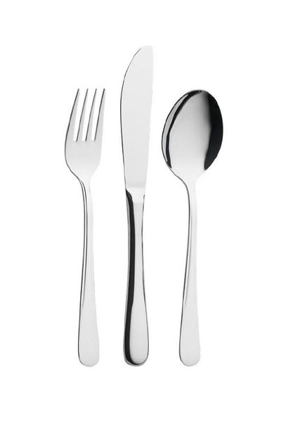 Lugga Eda Dinner Fork Spoon Knife Set 18 Pieces