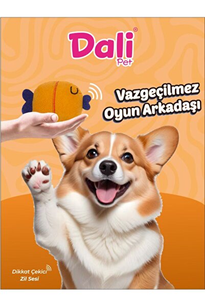 Dalipet Köpek oyuncakları Kumaş,Peluş,Dış Sağlığında Etkili, İçi Dolgun 5 Farklı Desen ve Renk Oyuncaklar