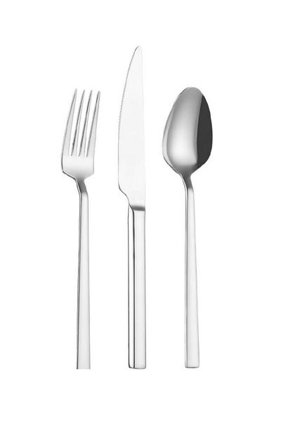 Lugga Nature Food Fork Spoon Knife Set 18 Pieces