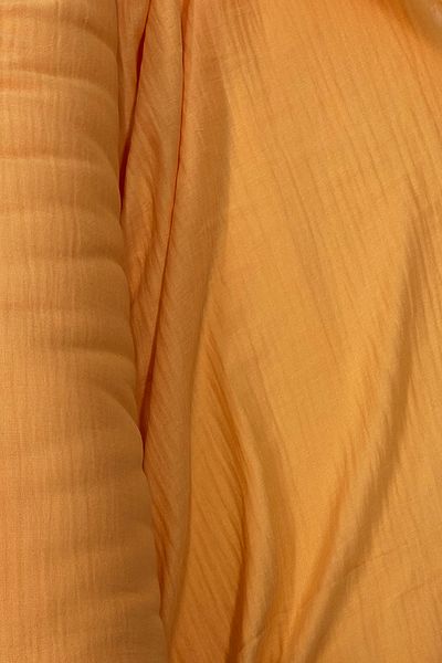 Mu Art Multi-Purpose Muslin Cotton Baby Cover and Blanket Fabric Muslin Cloth Orange 7