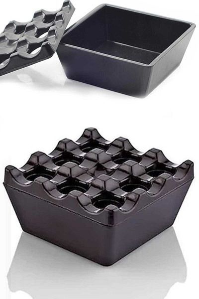 Mu Art Fireproof Grill Ashtray Square