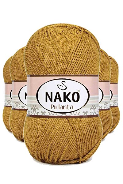 Mestore 5 قطع من صوف أميجورومي الماسي للحياكة اليدوية باللون الذهبي 6706