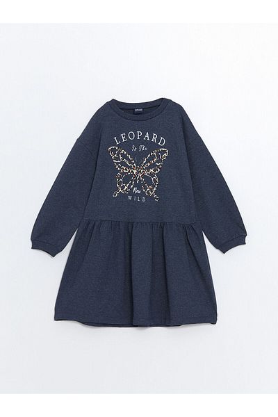 LC Waikiki Lw - Crew Neck Girl's Dress