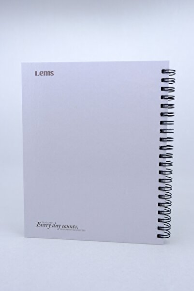 Lemsstudio Weekly Agenda for 2026, Green Patterned, Hard Cover, Happy Weekly