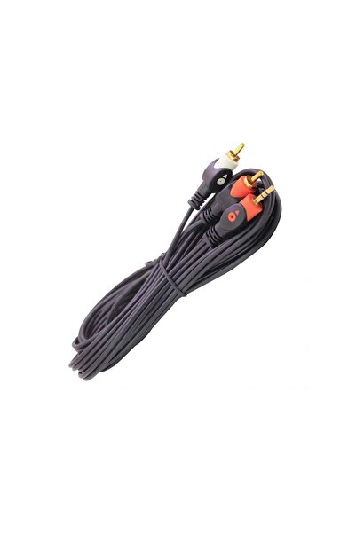 POLAXTOR Kablo Aux 3.5Mm Stereo 2Rca Gold 1.5Mt Plx-21883