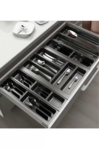 Mestore وحدة أدوات مائدة إيكو لوكس أنثراسايت 55x49 سم Royaleks-ACERO-20354