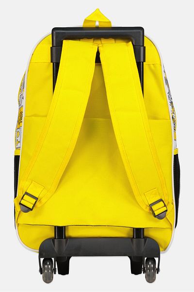 Minions 6 In 1 Science Trolley Bag School Set 46 H x 35 L x 16 W cm, Black/Yellow Combo