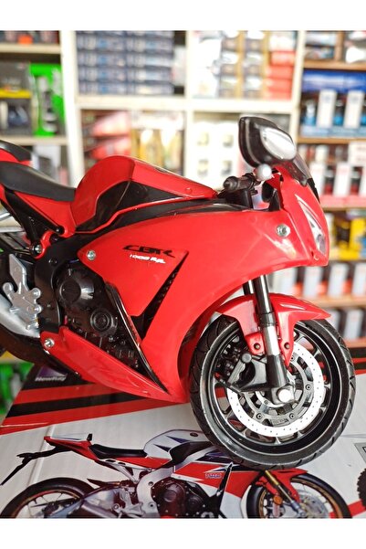 OYUNCAKSAHİLİ Honda CBR 1000 RR Model Motorsiklet 1:12 Motor  Metal Plst Moto...