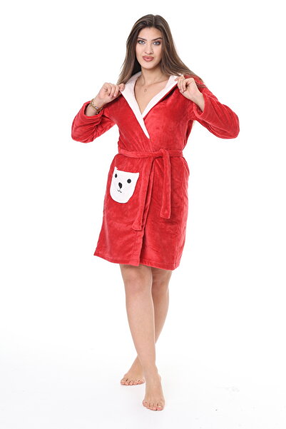 mervemoda Women's Ultrasoft Dressing Gown - Comfortable and Stylish