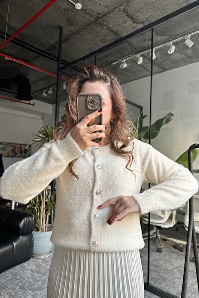 Poliyance Manas Ekru Hırka