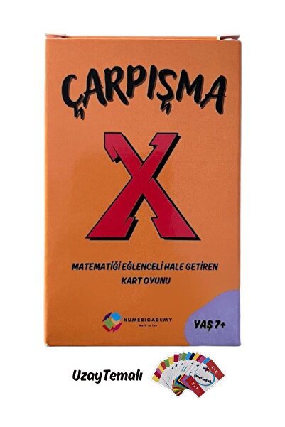 NUMERICADEMY Çarpışmax Oyunu, Uzay Temalı Eğitici Ve Eğlenceli Matematik Çarp...