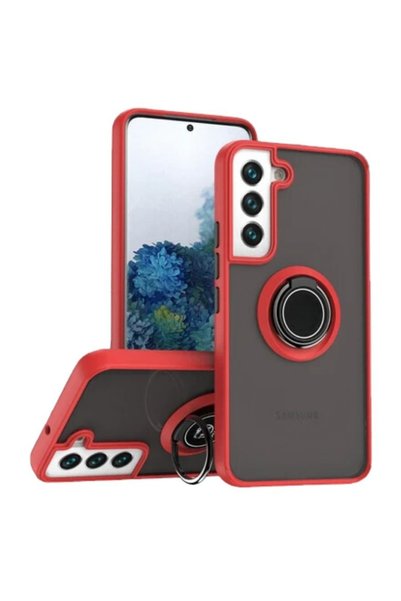 HANPORIUM Samsung Galaxy S24 Fe Compatible Case with Ring Stand Extra Protect...