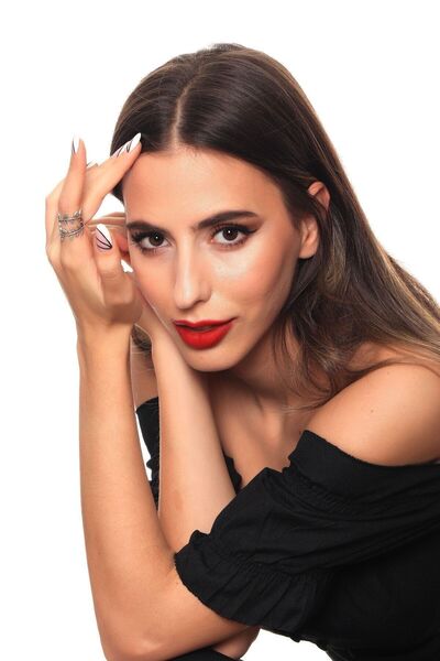 LABALABA Kadın Antik Gümüş Kaplama Yaprak Yüzük