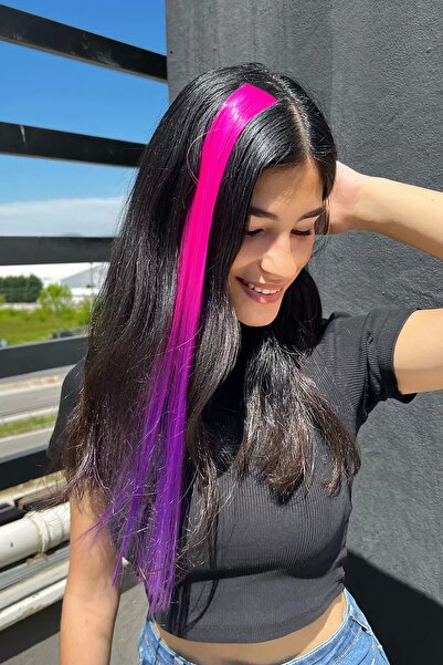 Genel Markalar Yan Çıt Çıt Postiş / Ombre Iki Renkli / 50 Cm