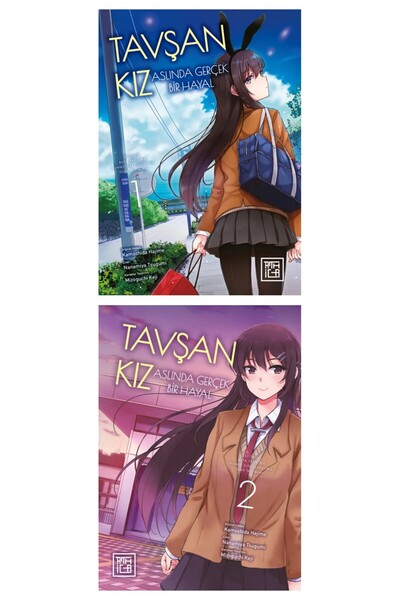 Destek Yayınları Tavşan Kız Aslında Gerçek Bir Hayal 1-2 Manga Seti / Athica ...