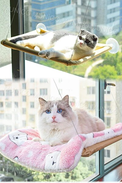 Genel Markalar Kedinizin Favori Dinlenme Pencereye Monte Edilebilen Yıkanabil...