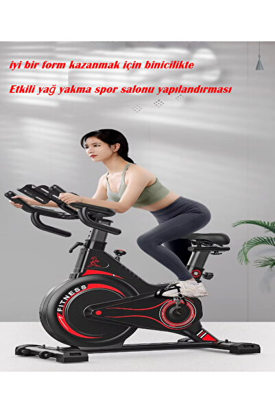 Havana PB-02 Mekanik Kondisyon Bisikleti Egzersiz Ev Koşu Bisikleti Spin Bike Dikey