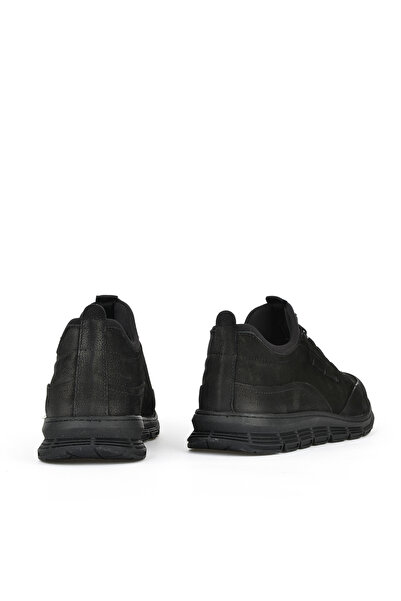 Ziya Мъжки обувки от естествена кожа, черни - 1431040ZK22122