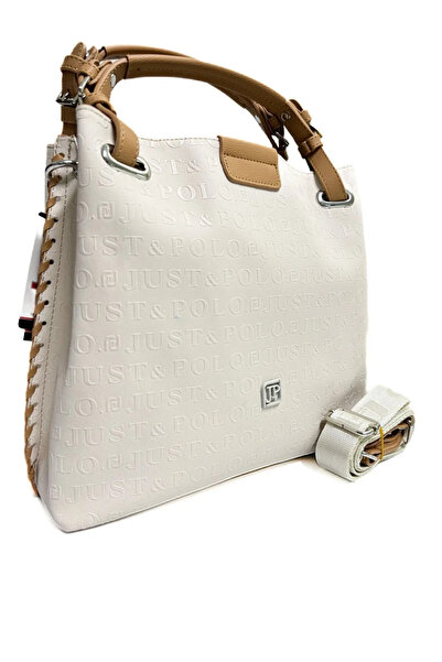 Just Polo حقيبة يد وكتف نسائية بحزام طويل قابل للتعديل مكونة من 3 أقسام مقاس ...