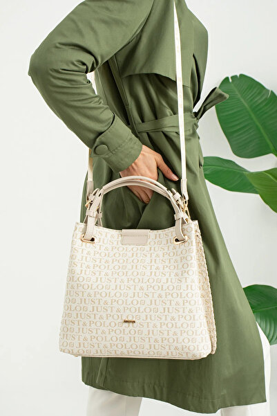 JP POLO Women's Original Just Polo 3-Compartment Adjustable Long Strap Hand and Shoulder Bag Size 31 * 30 cm