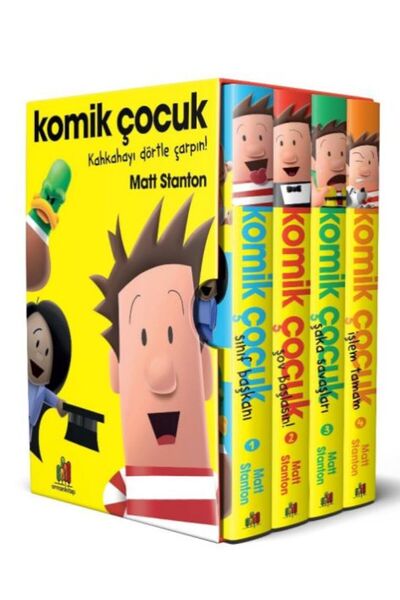 Genel Markalar Komik Çocuk 4 Kitap Set