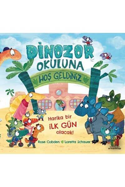 OrmanKitap Dinozor Okuluna Hoş Geldiniz