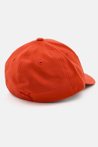 Puma Men Embroidered Logo Stretch Fit Evercat Cap, Dark Red