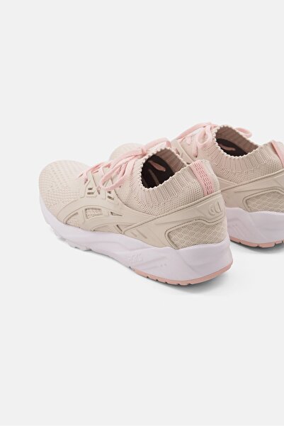 Asics Women Lace Up Closed Toe Sport Shoes, Beige