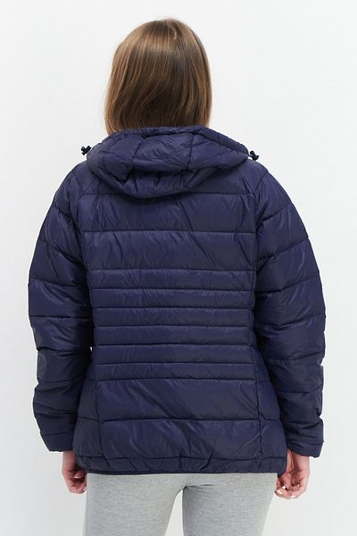 Trespass Women Brand Logo Quilted Jacket, Navy Blue
