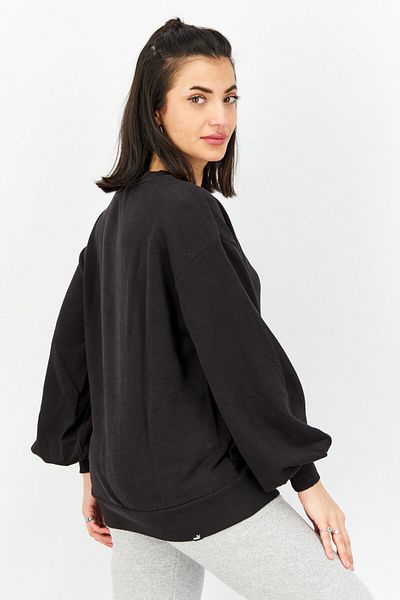Puma Women Sportswear Fit Embroidered Logo Outdoor Sweatshirts, Black