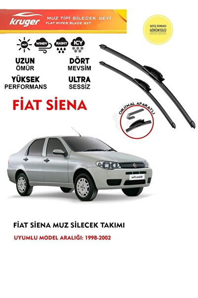 KRUGER Siena Cam Muz Silecek Takımı 2000 Model Araca Özel Aparat