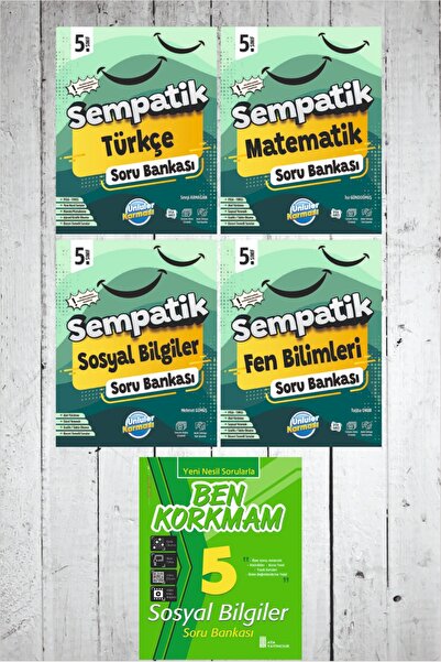 Ünlüler Karması Yayınları 5.Sınıf Ünlüler Sempatik Türkçe-Matematik-Fen Bilim...