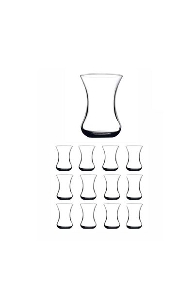 Paşabahçe 42381 Plain Thin Waisted Tea Cup 72 Liters
