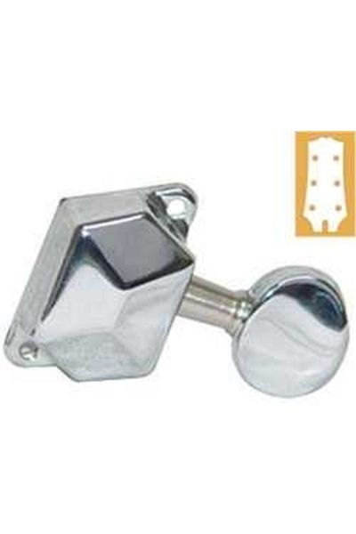 VALENCIA Amh3003Cr Acoustic Guitar Ear Machine Head 3 3Set Chrome