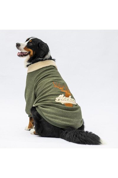 Pawstar Khaki Alaska Large Breed Dog Sweat-Dog Clothing