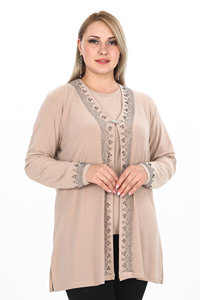 Genel Markalar Kadın Anne  Içli-dışlı Takım Taşlı, Broşlu Düğünlük Şık Takım