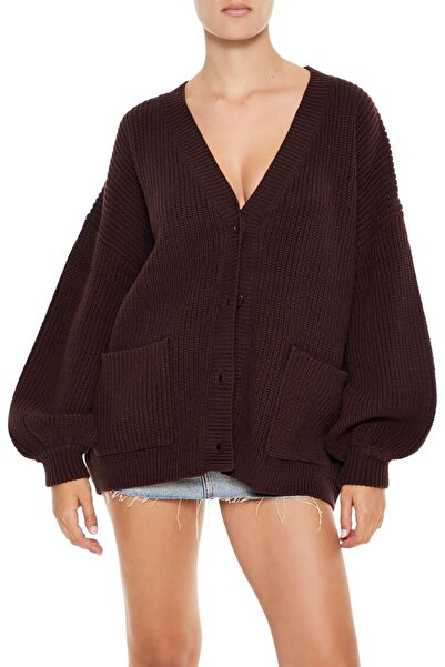 Forever 21 Düğmeli Triko Hırka