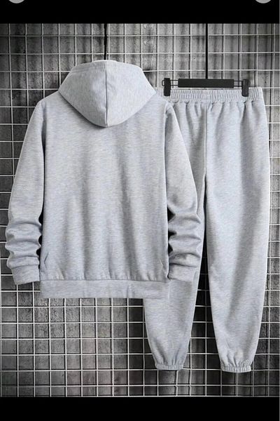 DAXİS Sportwear Company Advantage Set of 3 - Zippered Tracksuit Set & White T-Shirt