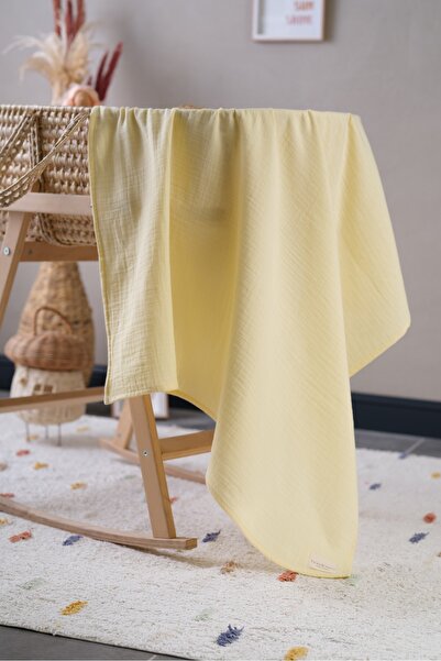 Bondberro 2 Layer 100% Cotton Muslin Blanket - Oeko-Teks Certified, 100X85 cm