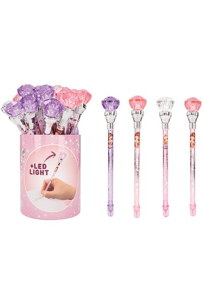 Top Model TOPModel Ballpen With Light Glitter Queen