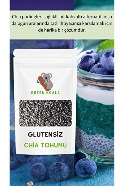 Green Koala Chia Tohumu 200 gr , Organik , Gluten Içermez