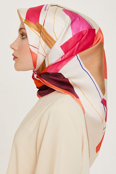 Armine ΝΕΑ ΣΕΖΟΝ - 2024 ΦΘΙΝΟΠΩΡΟ ΧΕΙΜΩΝΑΣ - DJ PURE SILK SCARF 9241D (S) ( SURA)- 03703