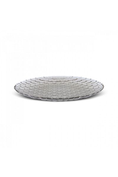 Karaca Braid Luster Glass Dessert Plate 21 cm