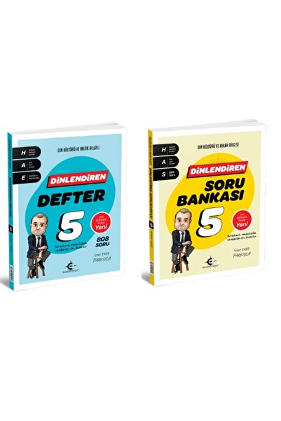 Arı Yayıncılık ARI YAYINCILIK 5. Sınıf Din Kültürü ve Ahlak Bilgisi İzzet Eker Dinlendiren Defter + Soru Bankası